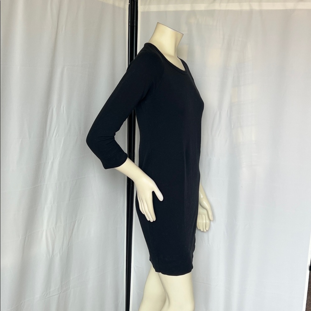James Perse Mini Shift Sweatshirt Dress - Picture 4 of 7